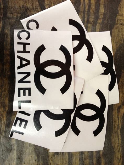 chanel serial sticker|Chanel stickers for walls.